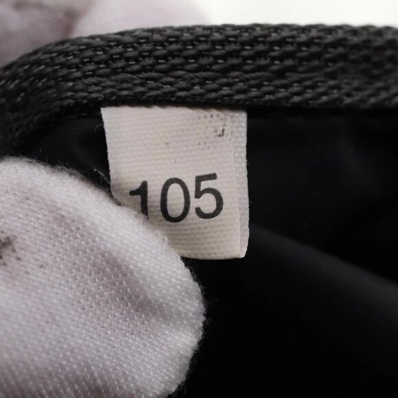 PRADA Boston Bag Nylon Black Gray Auth 76178 - Picture 11 of 16